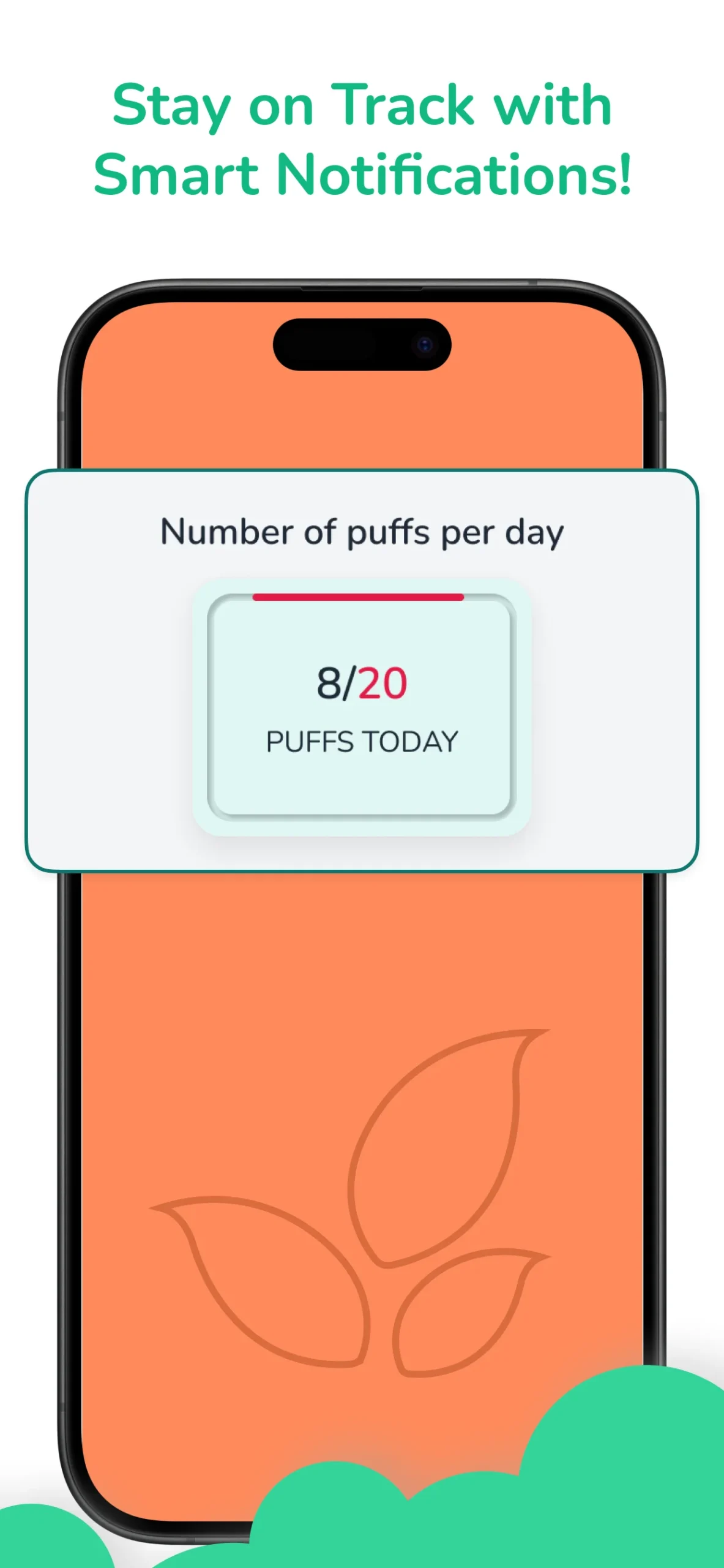 PuffStats app implementation notifications puff